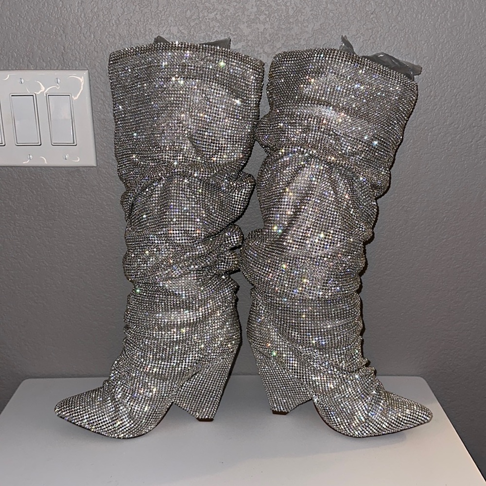 Olivia Swan bling boots